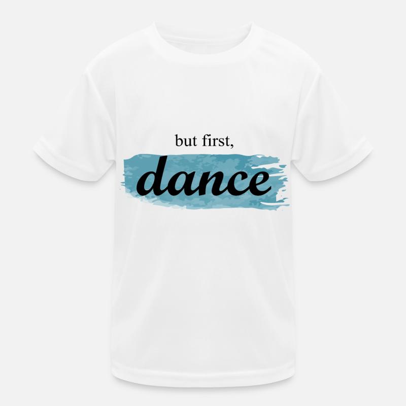 Dancing Dance Music Kids Functional T-Shirt