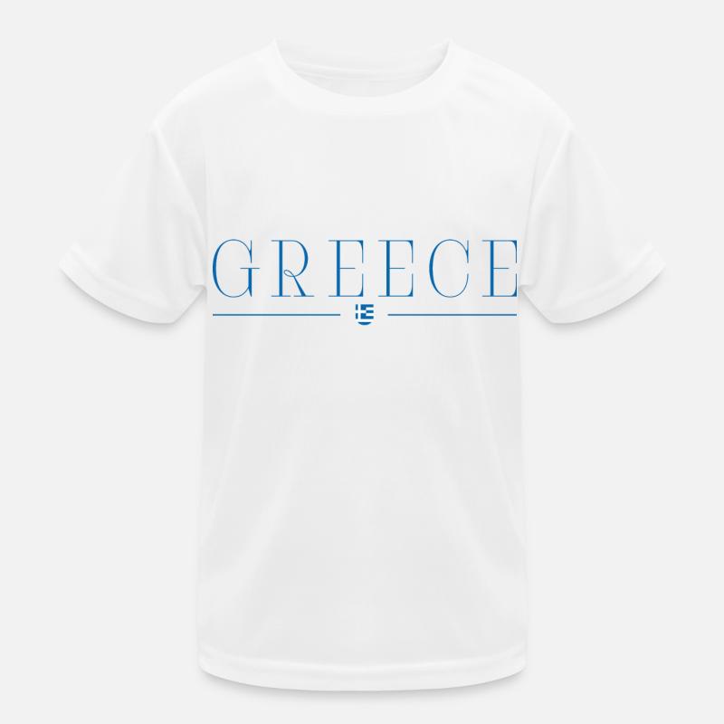 J’aime la Grèce T-shirt sport Enfant