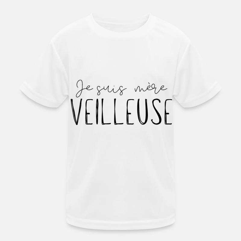 mère veilleuse T-shirt sport Enfant