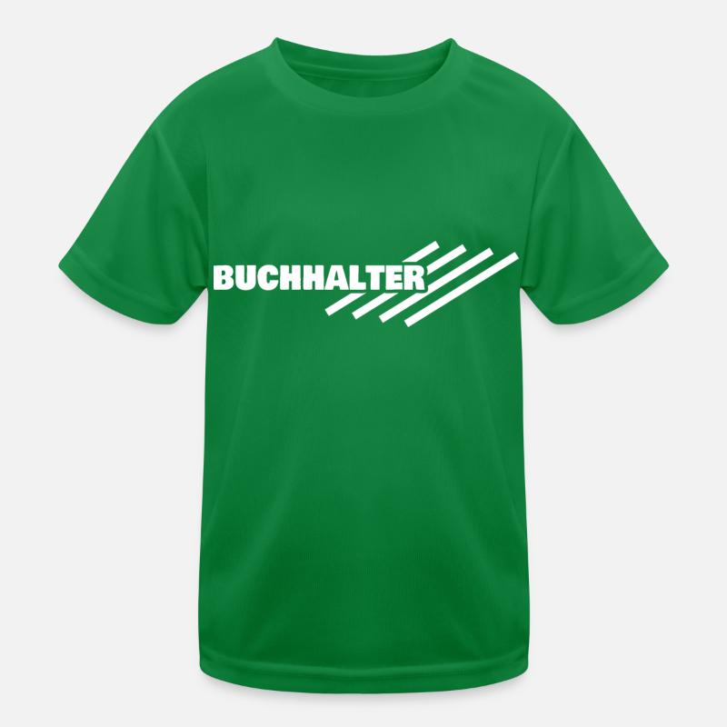 Buchhalter als Arbeitsplatz Kinder Funktions-T-Shirt