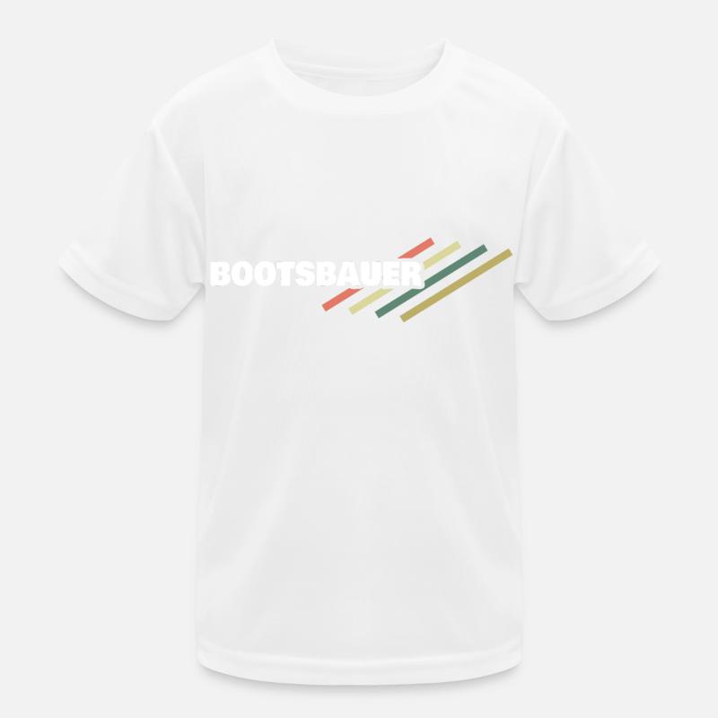 Constructeur de bateaux en milieu de travail T-shirt sport Enfant