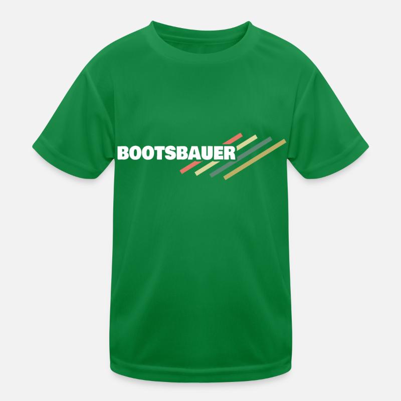 Workplace boat builder Kids Functional T-Shirt