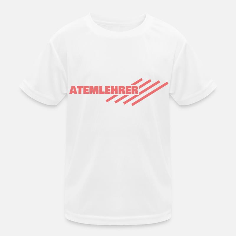 Arbeitsplatz Atemlehrer Kinder Funktions-T-Shirt