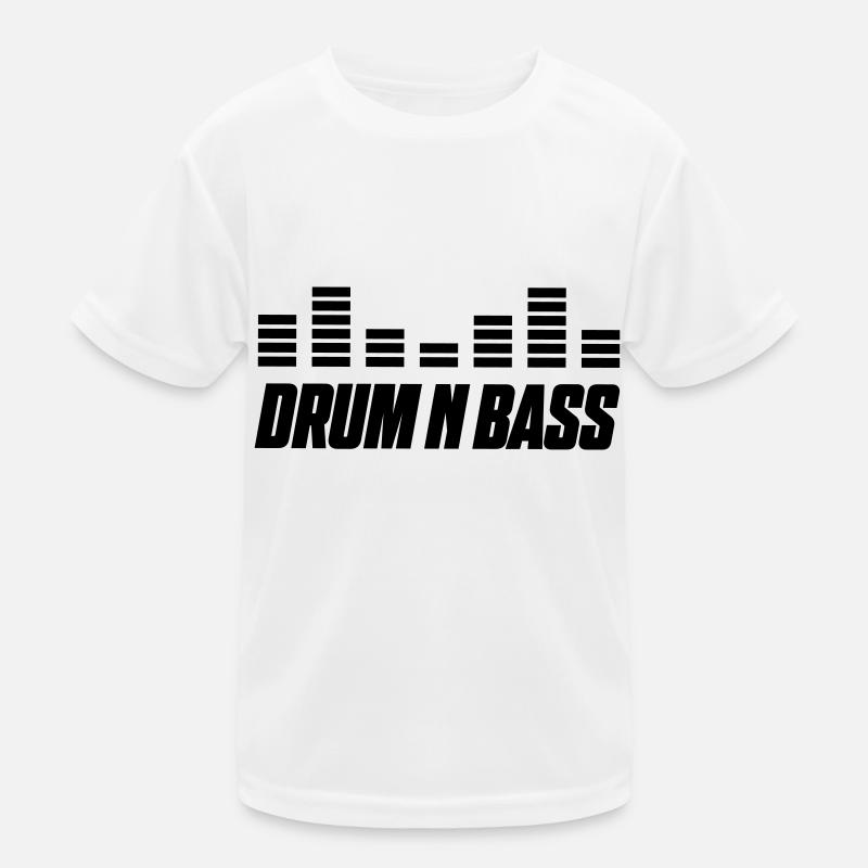 drum bass Kinder Funktions-T-Shirt
