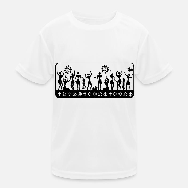 human religions Kids Functional T-Shirt