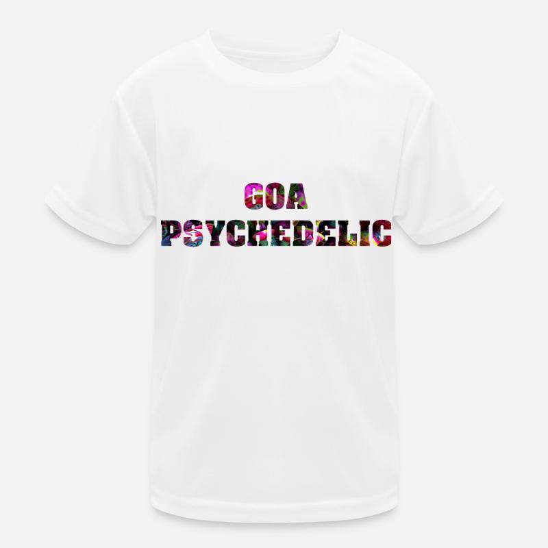 Goa psychedelic Kids Functional T-Shirt