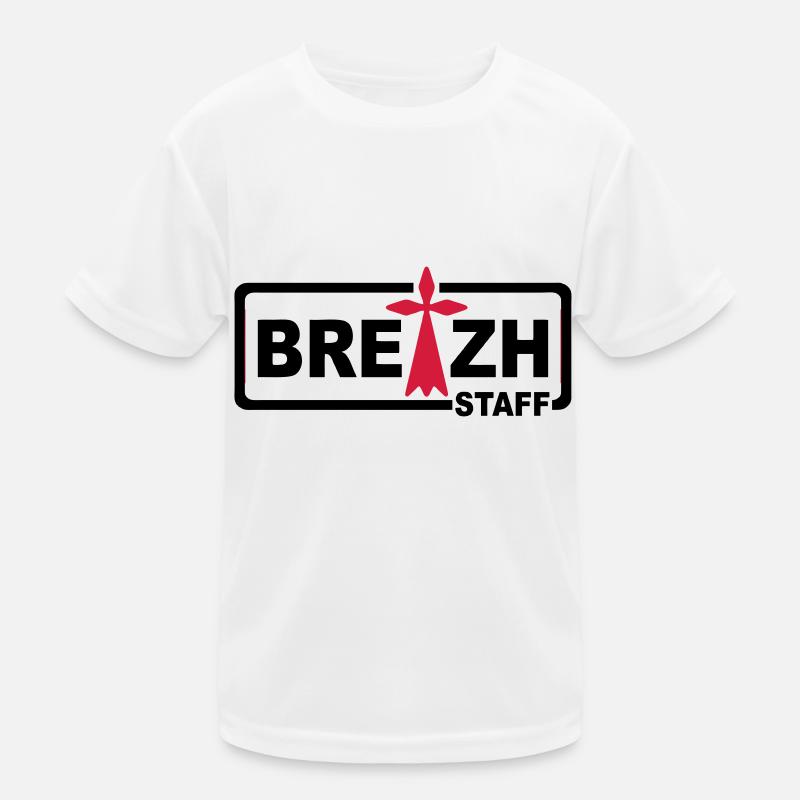 Breizh Mitarbeiter 2 Kinder Funktions-T-Shirt