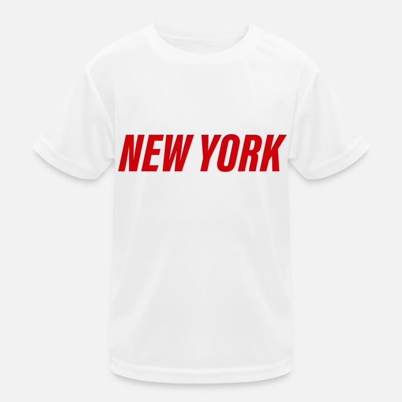 New York T-shirt sport Enfant