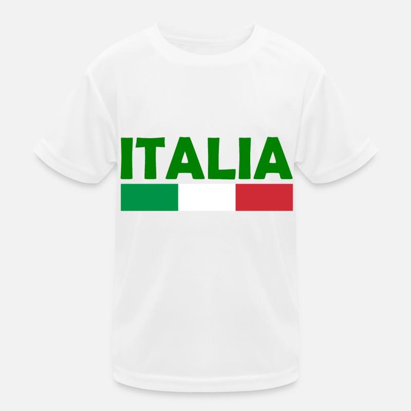 Italien Kinder Funktions-T-Shirt