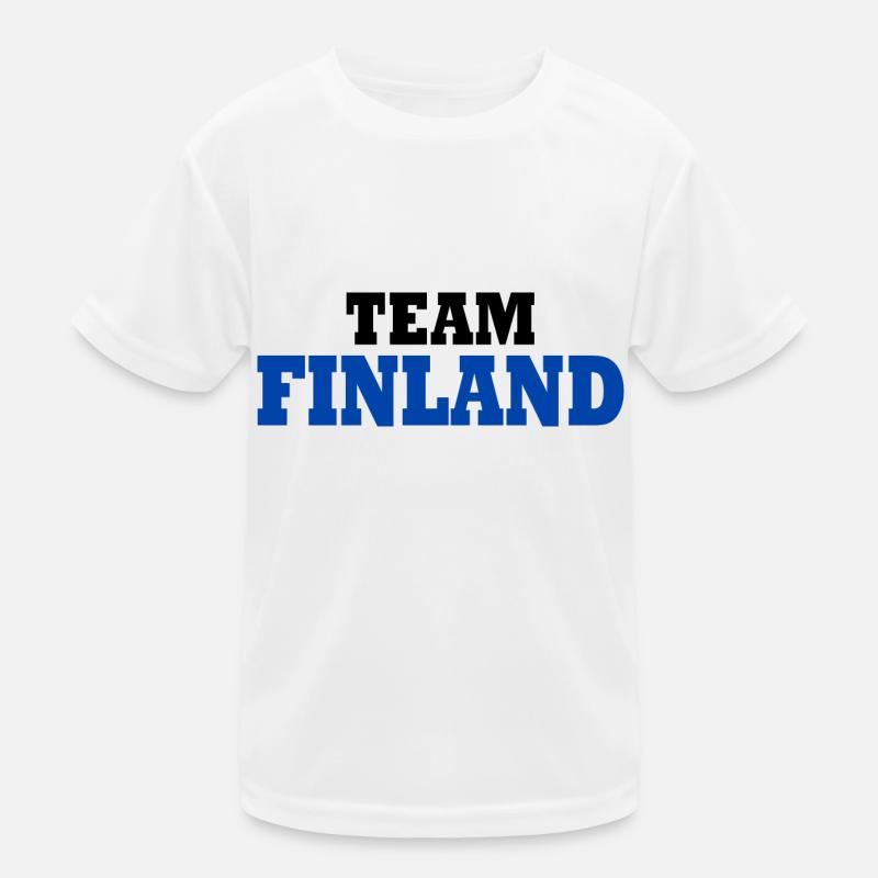 Finlande T-shirt sport Enfant