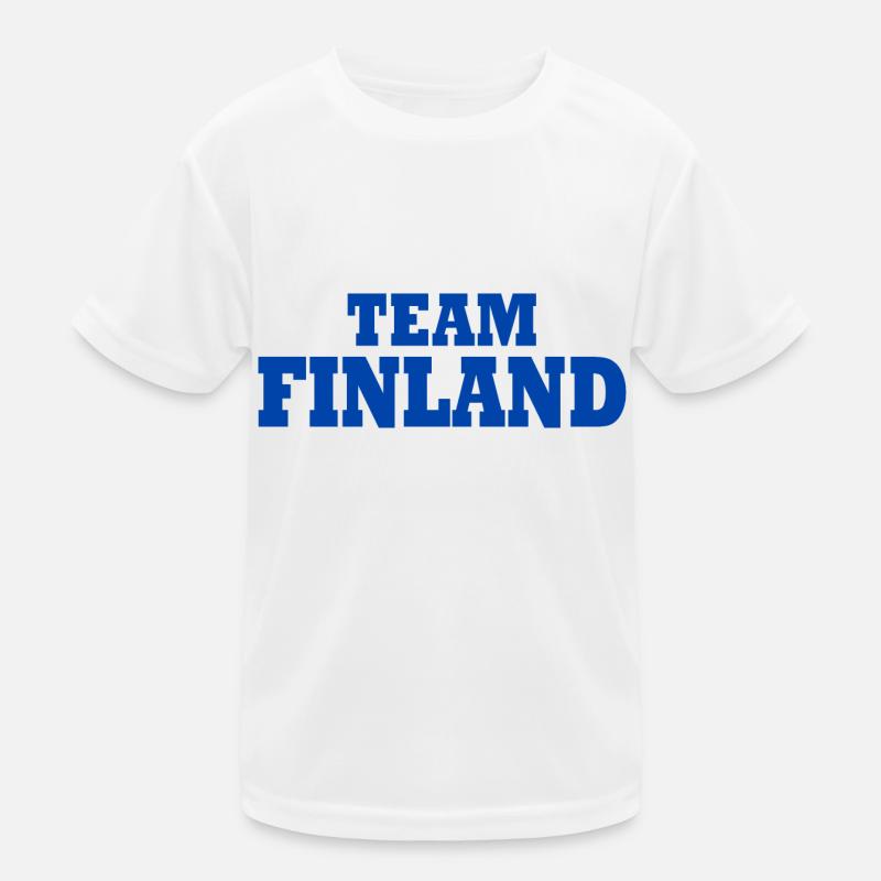 Finlande T-shirt sport Enfant