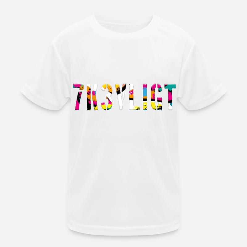 sms chat sprache befestigungen englisch drei 3 drei Kinder Funktions-T-Shirt