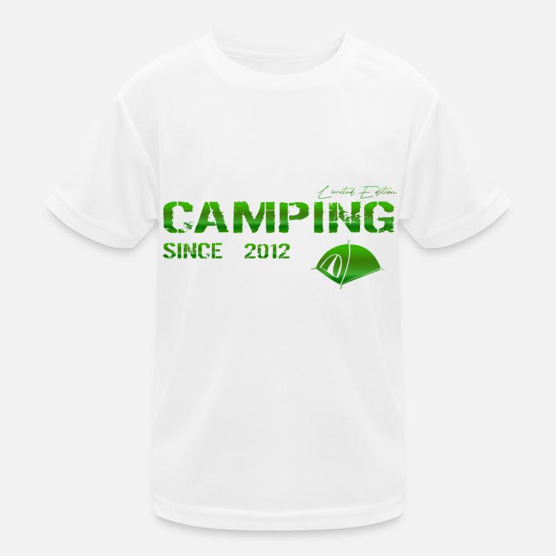 Camping 2012 Cadeau Functioneel T-shirt voor kinderen