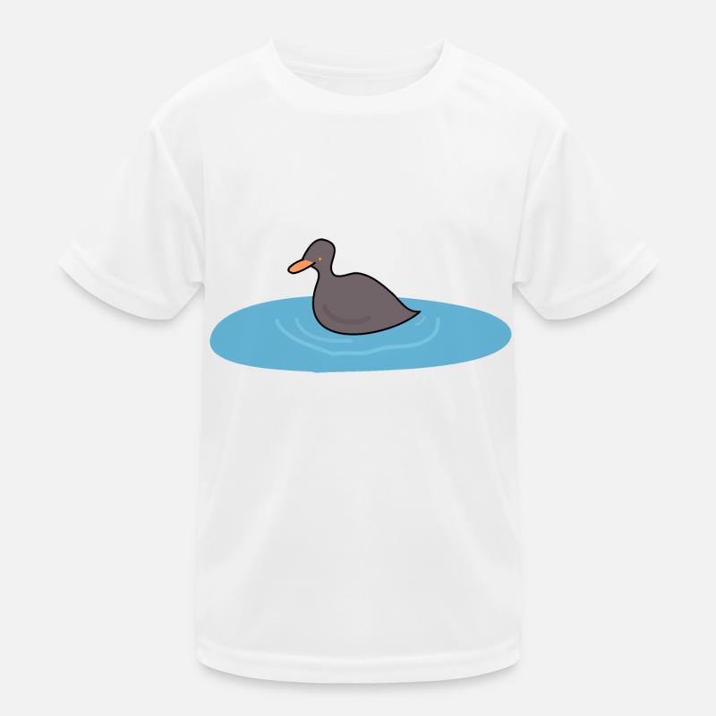 Oiseau canard 2 T-shirt sport Enfant