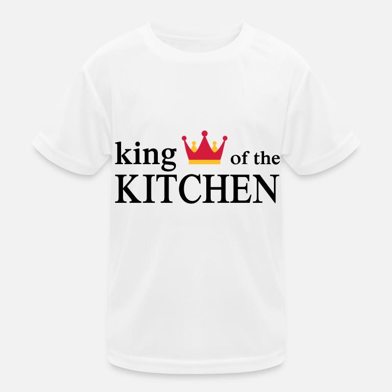 Funny cooking apron for men Kids Functional T-Shirt