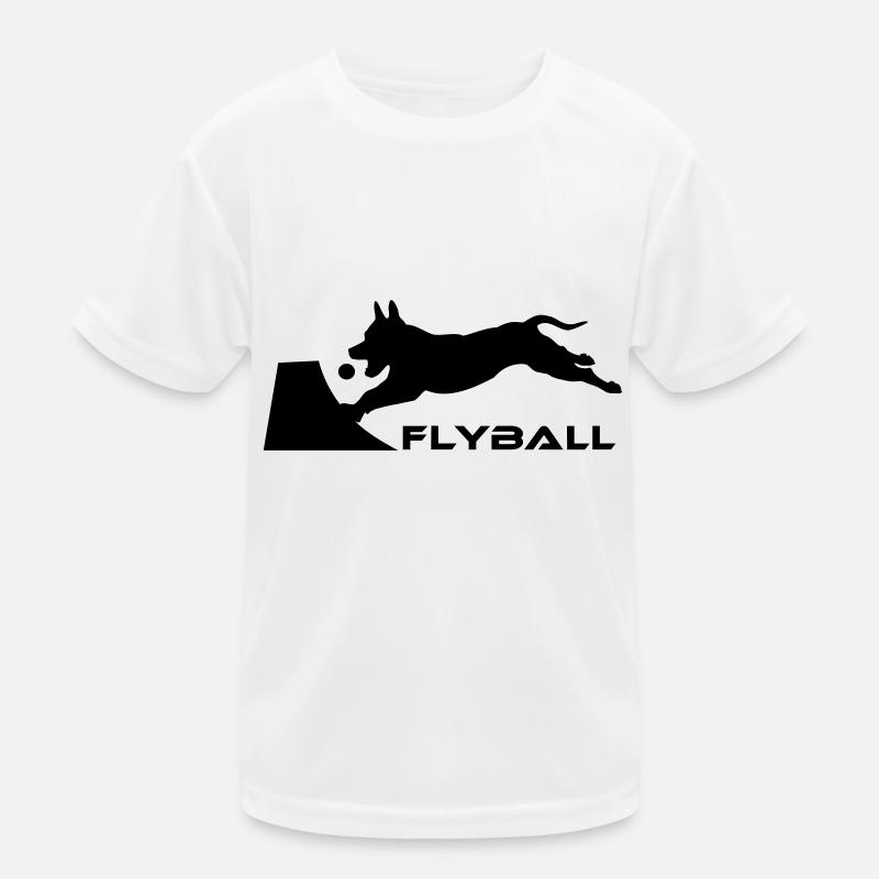 Flyball Kinder Funktions-T-Shirt