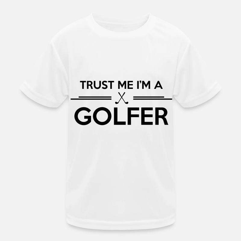 Trust me I'm a golfer Kinder Funktions-T-Shirt