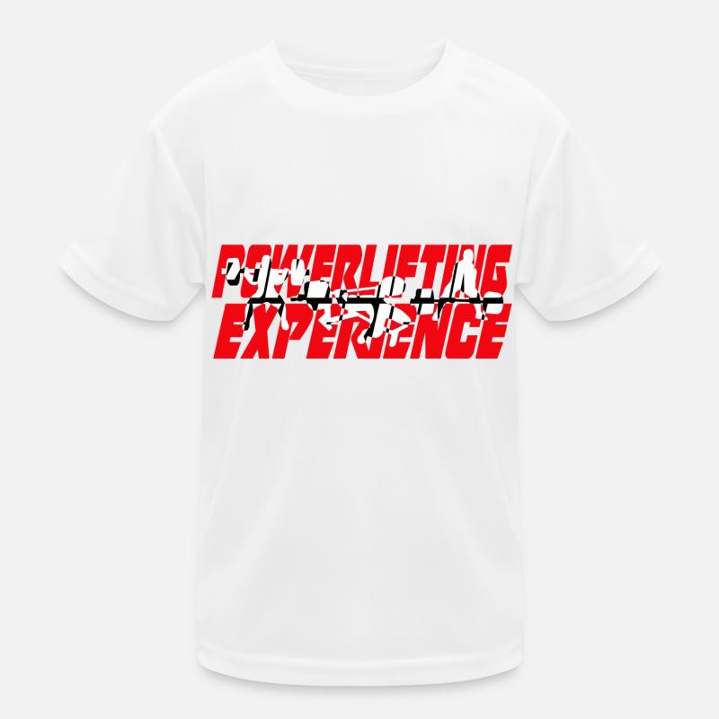 powerlifting EXPERIENCE Kids Functional T-Shirt