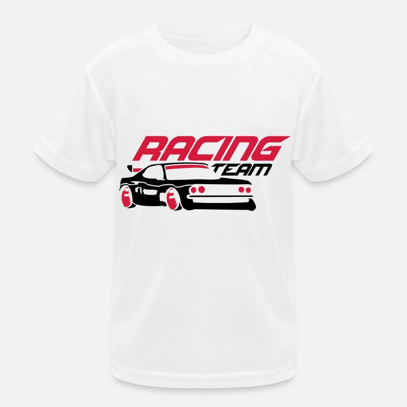 Voiture de l'équipe de course T-shirt sport Enfant