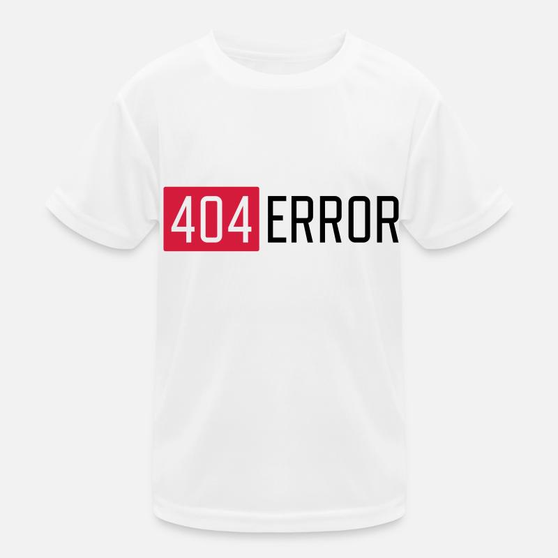 404 ERROR Kids Functional T-Shirt