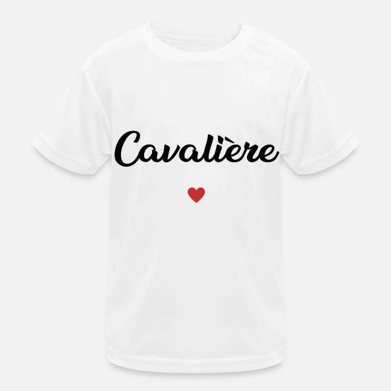 cavalière idée cadeau T-shirt sport Enfant