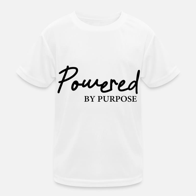 Propulsé par l’objectif T-shirt sport Enfant