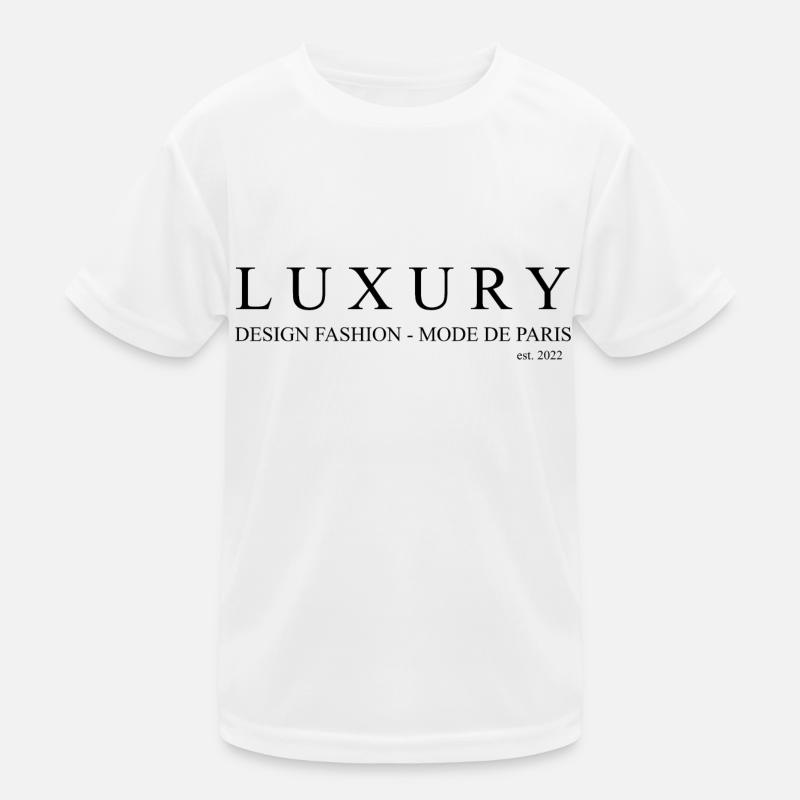 LUXURY DE PARIS Kids Functional T-Shirt
