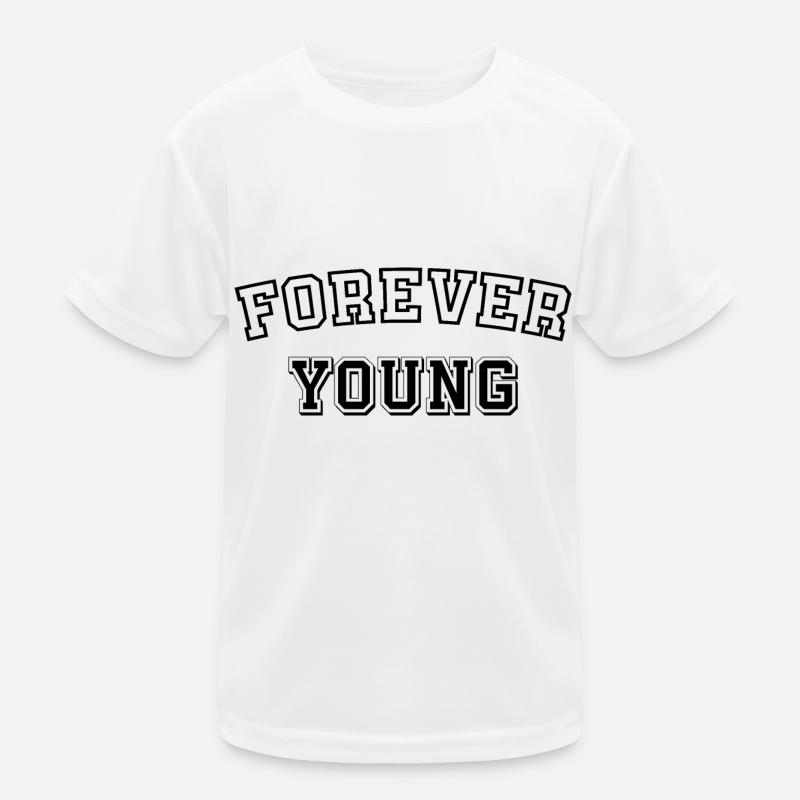 Forever young Kids Functional T-Shirt