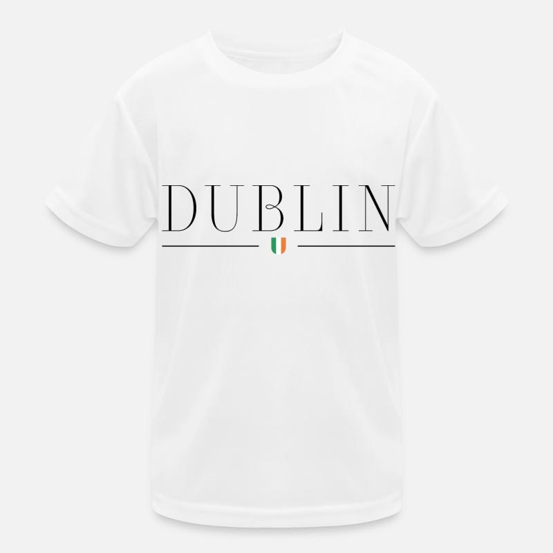 Ich liebe Dublin Kinder Funktions-T-Shirt