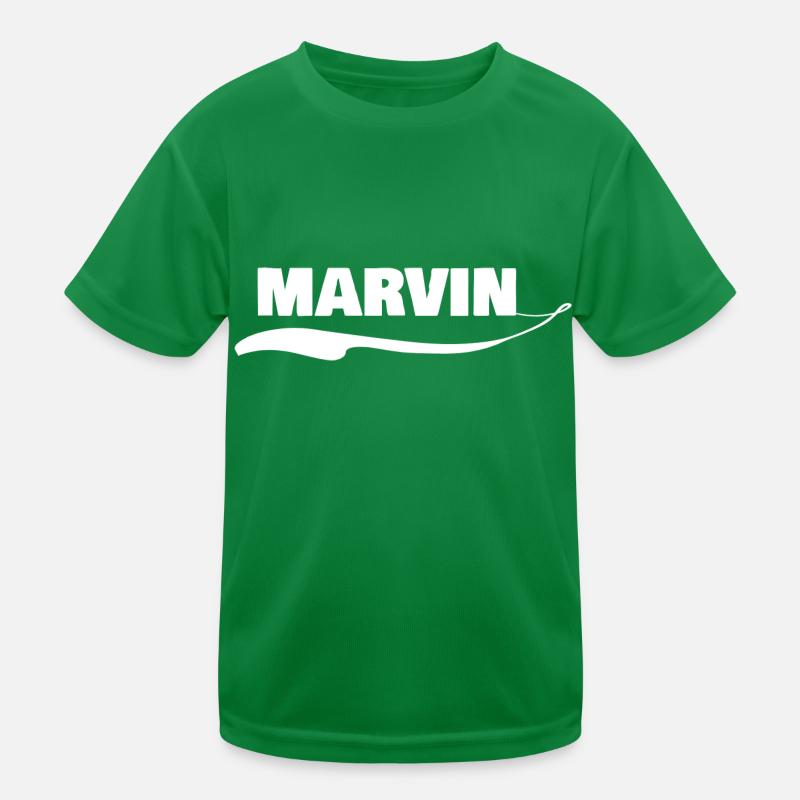 marvin als Vorname Kinder Funktions-T-Shirt