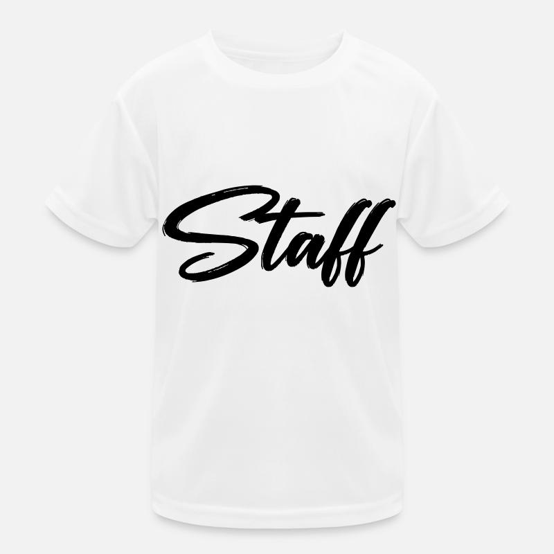 staff Kinder Funktions-T-Shirt