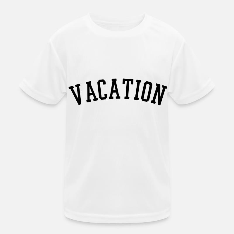 Vacation Kids Functional T-Shirt