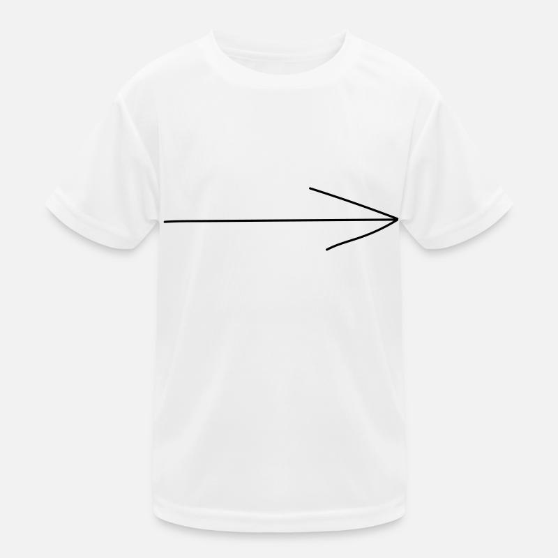 Pfeil rechts Kinder Funktions-T-Shirt