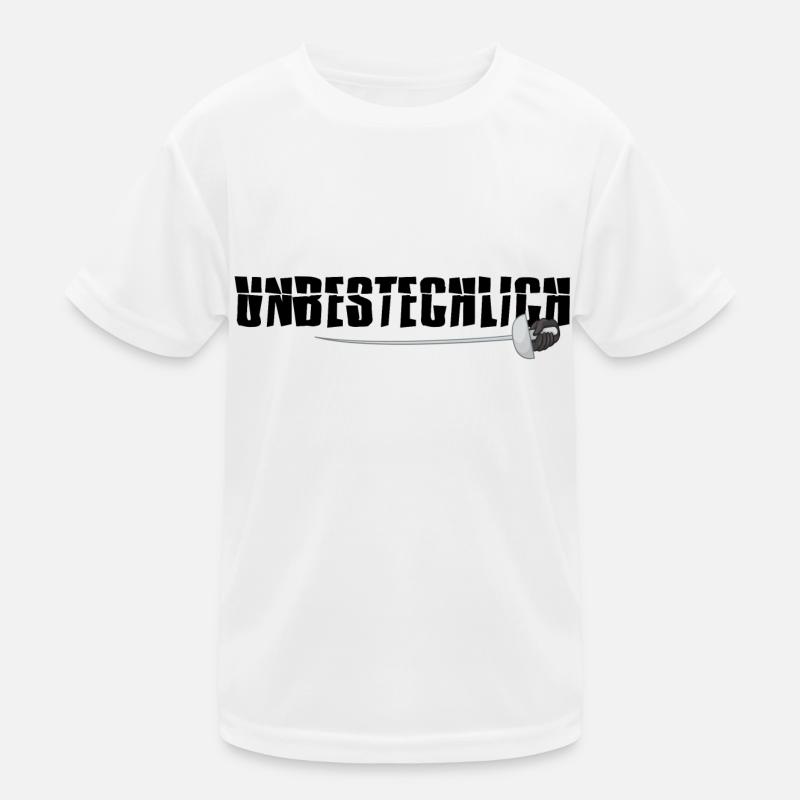 fechter unbestechlich fechter florett Kinder Funktions-T-Shirt