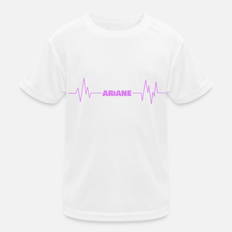 Prénom Ariane T-shirt sport Enfant