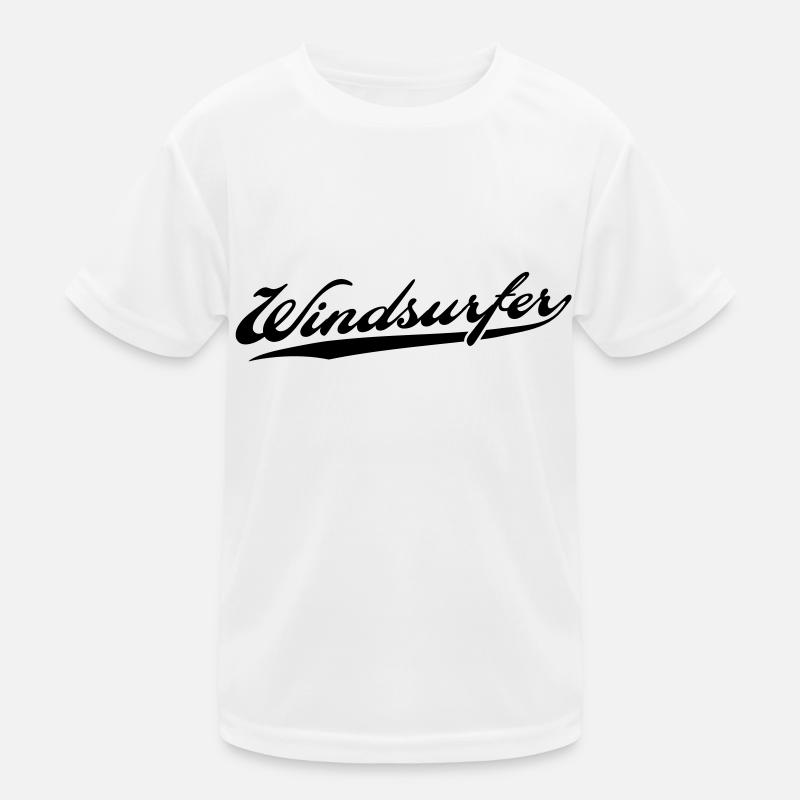 windsurfer Kids Functional T-Shirt