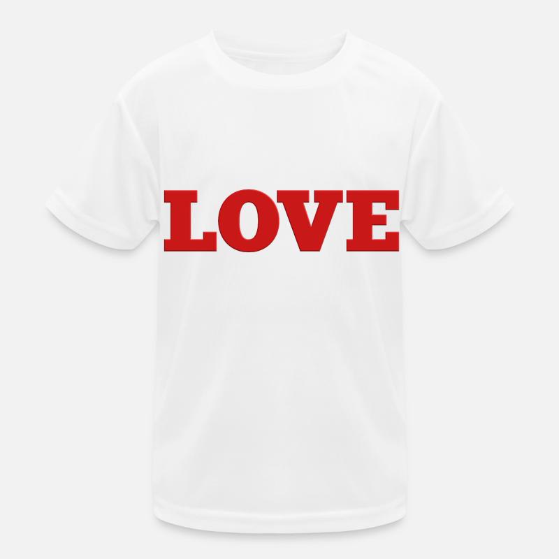 LIEBE Kinder Funktions-T-Shirt