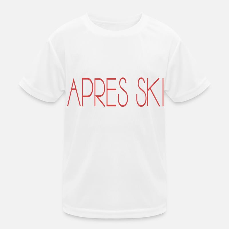 apres ski Kinder Funktions-T-Shirt