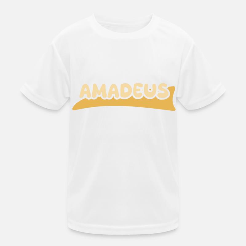 First name Amadeus Kids Functional T-Shirt