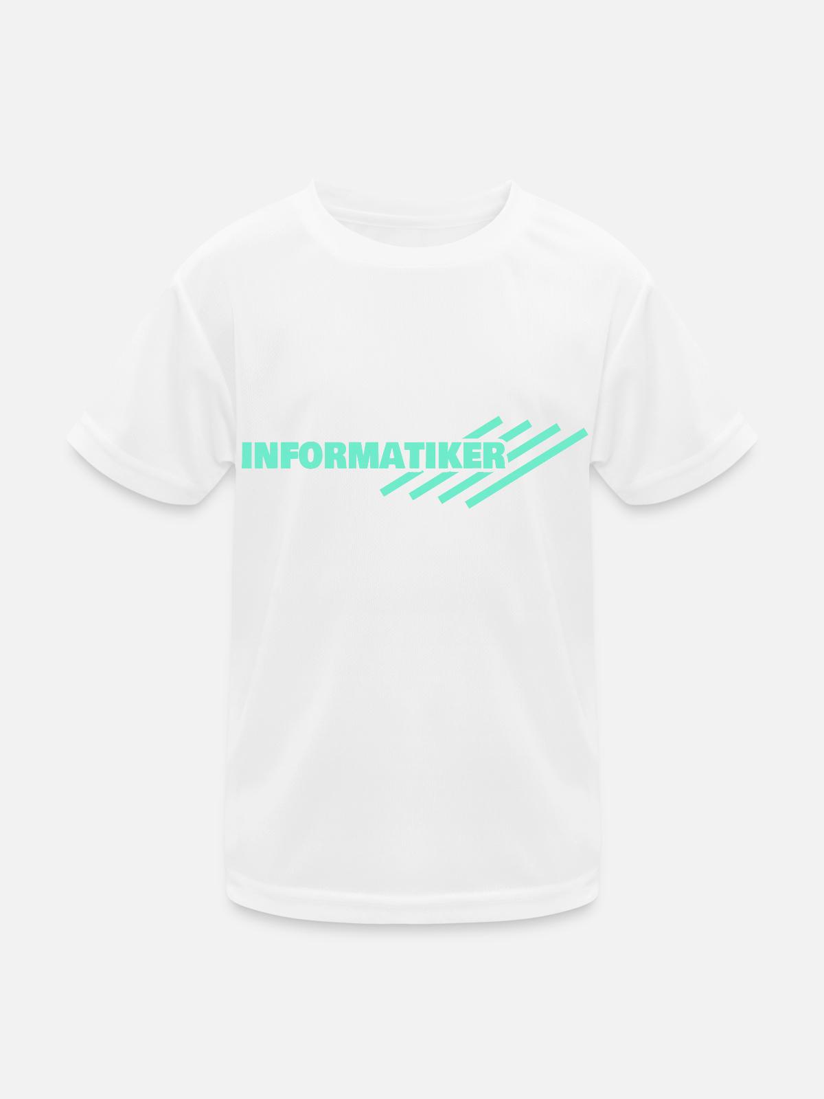 Computer scientist - Kids Functional T-Shirt - white - Front