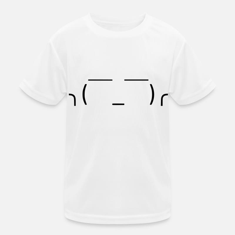 Lass es einfach laufen! 🤷‍♂️ Kinder Funktions-T-Shirt