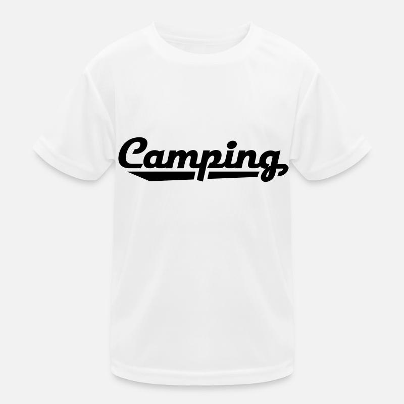 CAMPING Kinder Funktions-T-Shirt