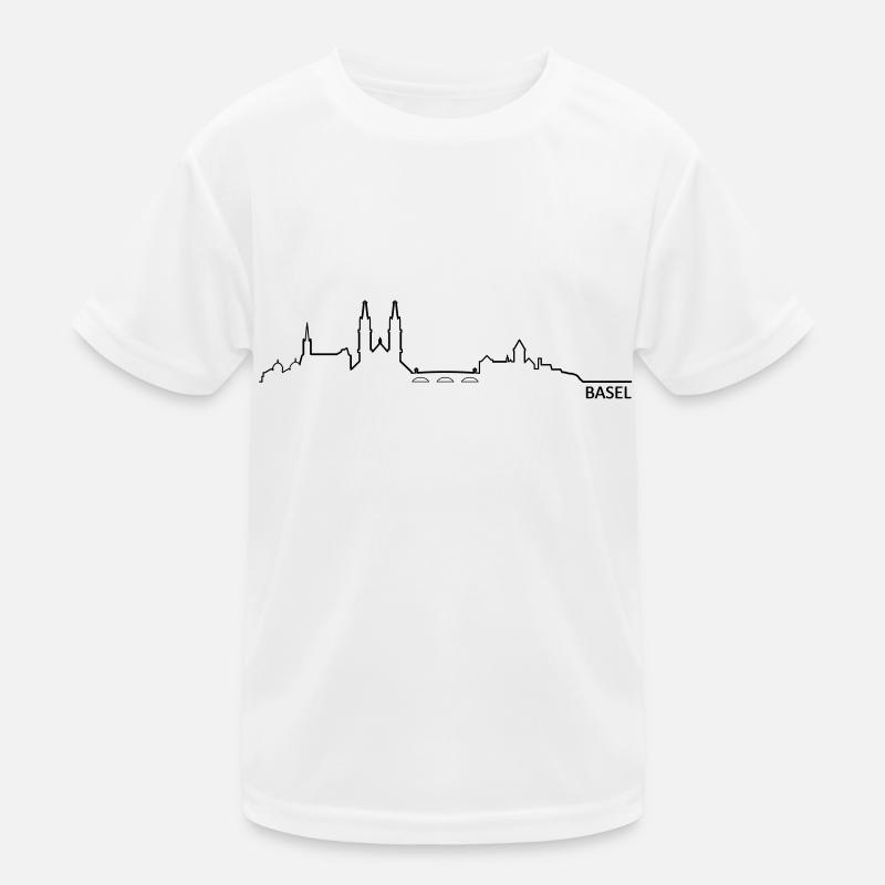Skyline Basel Kinder Funktions-T-Shirt