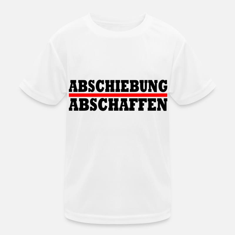 abschiebung abschaffen Kinder Funktions-T-Shirt