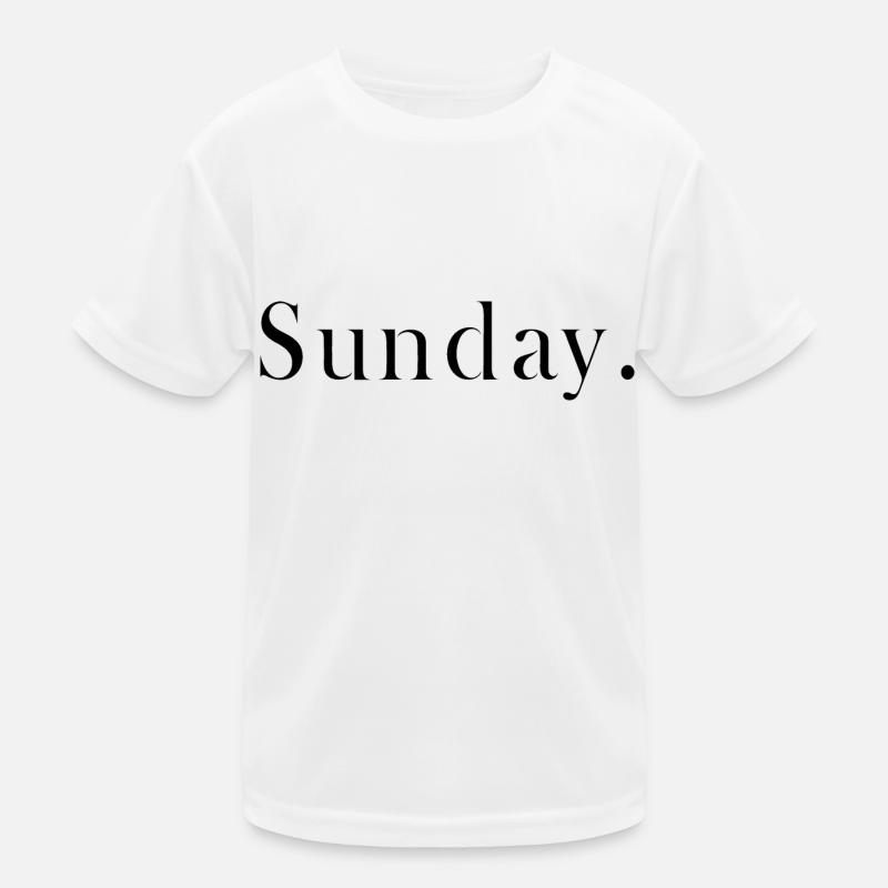 Dimanche T-shirt sport Enfant