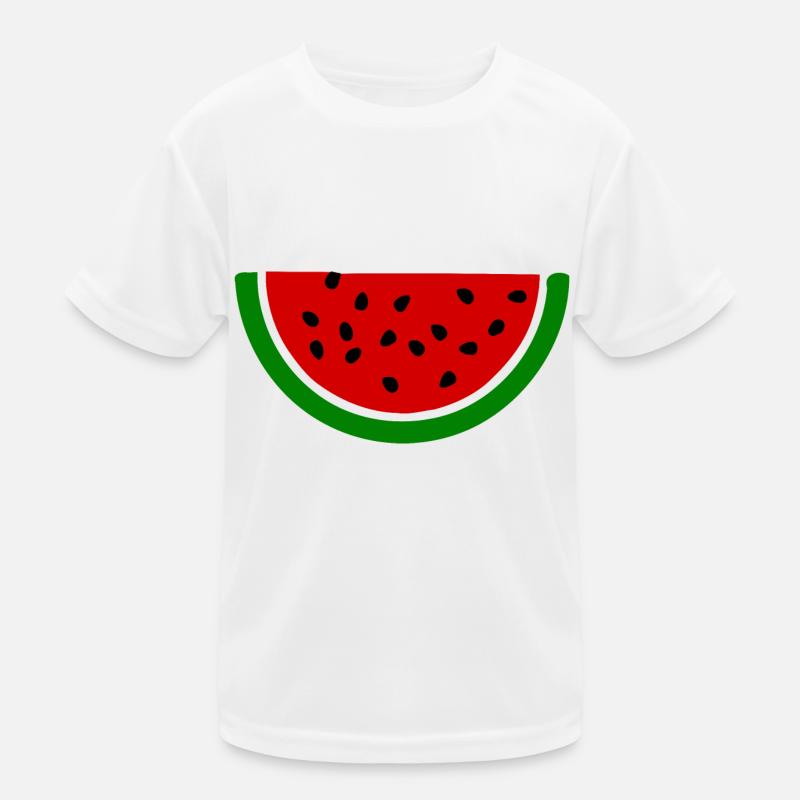 Melon pastèque - T-shirt sport Enfant - blanc