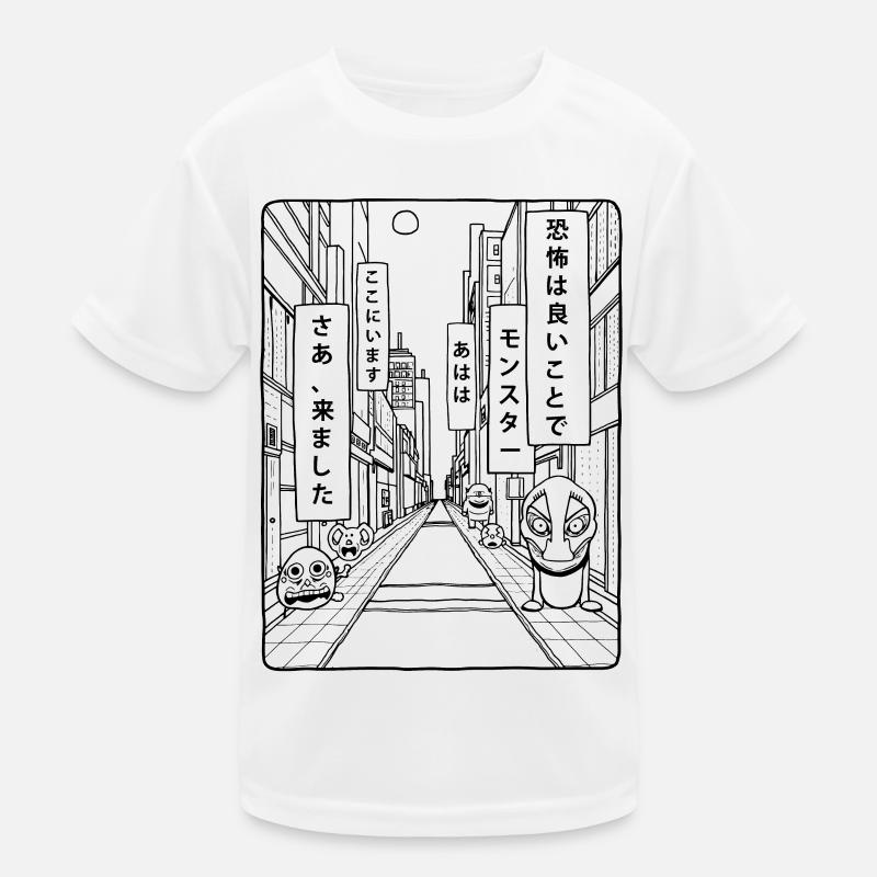 Monster Kinder Funktions-T-Shirt
