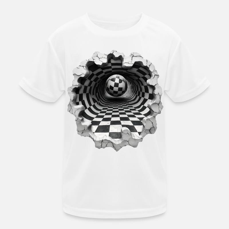 Illusion d’optique T-shirt sport Enfant