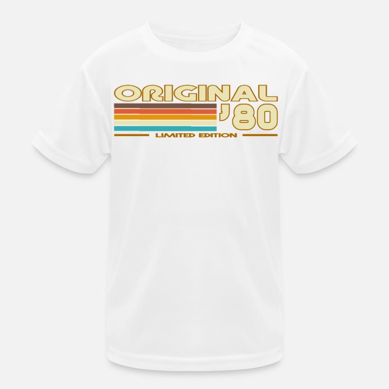 Original 80 Rayures Rétro T-shirt sport Enfant