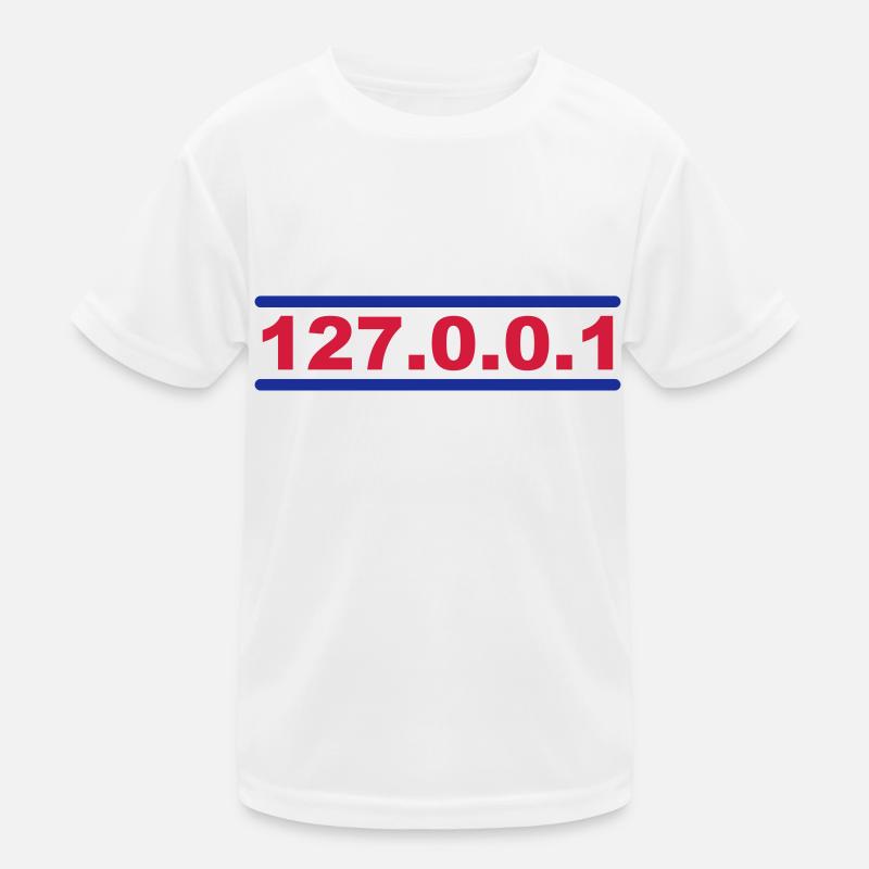 127.0.0.1 Kinder Funktions-T-Shirt